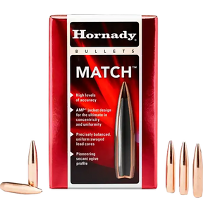 Hornady 26335 Match 6.5mm .264 140 gr Hollow Point Boat Tail Match 100 Per Box/ 15 Case Hornady 26335 Match 6.5mm .264 140 gr Hollow Point Boat Tail Match 100 Per Box/ 15 Case
