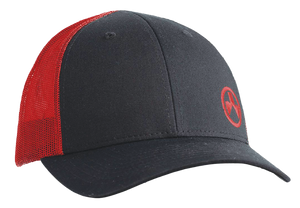 Magpul MAG1106-003 Icon Trucker Hat Black/Red Adjustable Snapback M/L Structured Magpul MAG1106-003 Icon Trucker Hat Black/Red Adjustable Snapback M/L Structured