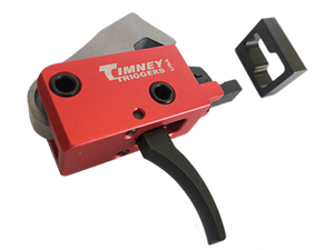 Timney Triggers 682 PCC Trigger Two-Stage Curved Trigger with 2 lbs Draw Weight & Black/Red Finish for AR-Platform Timney Triggers 682 PCC Trigger Two-Stage Curved Trigger with 2 lbs Draw Weight & Black/Red Finish for AR-Platform