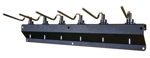 Berry's 65892 Gun Safe Pistol Rack Black Holds 6 Pistols Berry's 65892 Gun Safe Pistol Rack Black Holds 6 Pistols