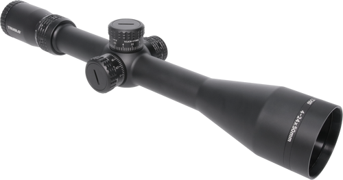 Truglo TG8542TF TX6  4-24x 50mm Obj 30mm Tube Black Finish Illuminated Milliradian  First Focal Plane