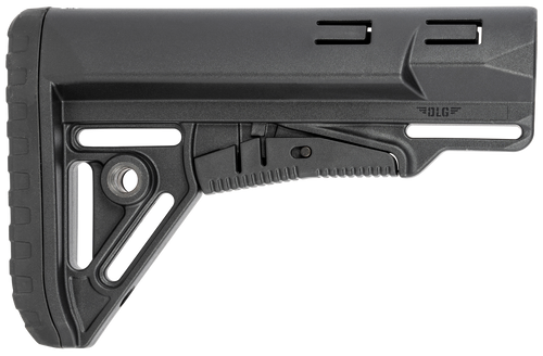 NcStar DLG-129 Sharp Mil-Spec Stock  Black Synthetic Collapsible