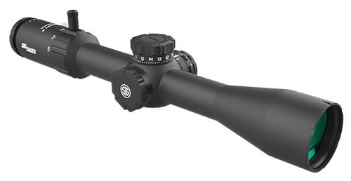 Sig Sauer Electro-Optics SOW43003 Whiskey4 SFP Low Profile Black 3-12x44mm 30mm Tube Quadplex Reticle Sig Sauer Electro-Optics SOW43003 Whiskey4 SFP Low Profile Black 3-12x44mm 30mm Tube Quadplex Reticle