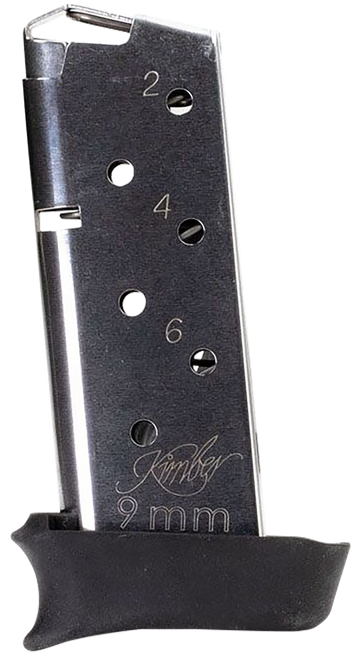 Kimber Mfg, Inc 4000905 Micro 9 w/ Hogue Grip Extender 7rd Extended 9mm Luger Stainless