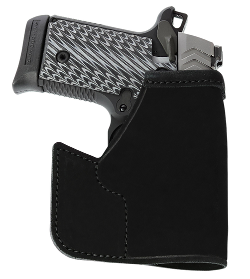 Galco PRO600B Pocket Protector  Black Horsehide Fits Glock 42 Ambidextrous Galco PRO600B Pocket Protector  Black Horsehide Fits Glock 42 Ambidextrous