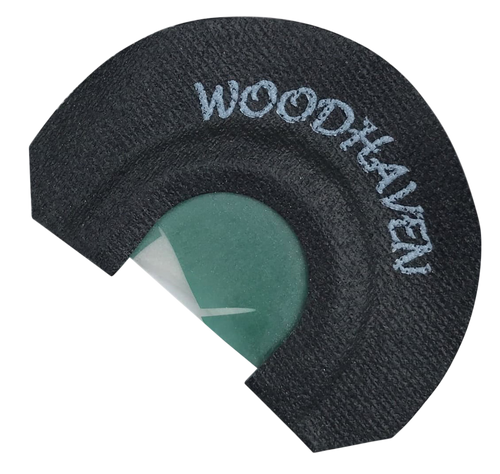 Woodhaven WH136 Ninja Hammer  Diaphragm Call Triple Reed Turkey Hen Sounds Attracts Turkeys Black