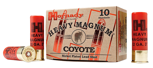 Hornady 86222 Heavy Magnum Coyote 12 Gauge 3" 1 1/2 oz BB Shot 10 Per Box/ 10 Case Hornady 86222 Heavy Magnum Coyote 12 Gauge 3" 1 1/2 oz BB Shot 10 Per Box/ 10 Case