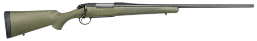 Bergara Rifles B14LM1013C B-14 Hunter 7mm PRC 3+1, 22" Graphite Black Cerakote #4 Tapered Steel Barrel, Graphite Black Cerakote Steel Receiver, Green Speckled Fixed w/SoftTouch Synthetic Stock