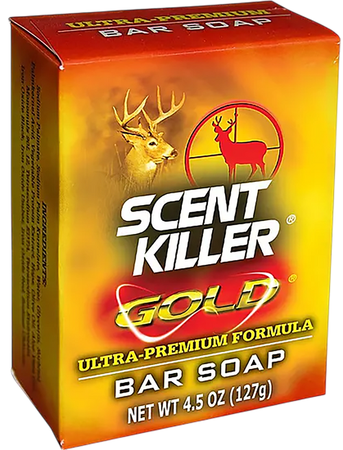 Wildlife Research 1243 Scent Killer Gold Bar Soap Odor Eliminator Unscented 4.5 oz Wildlife Research 1243 Scent Killer Gold Bar Soap Odor Eliminator Unscented 4.5 oz