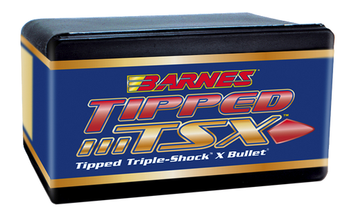 Barnes Bullets 30187 Tipped TSX  22Cal 55gr Boat Tail 50/Box Barnes Bullets 30187 Tipped TSX  22Cal 55gr Boat Tail 50/Box