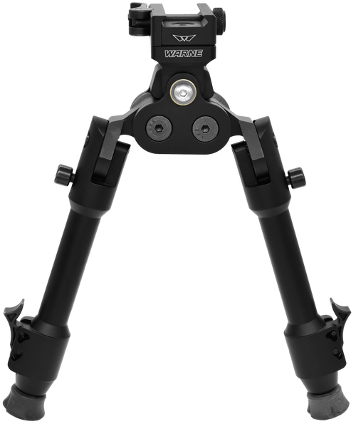 Warne 7923M Skyline Pro Bipod  Black Anodized QD Picatinny Head with Precision Legs Warne 7923M Skyline Pro Bipod  Black Anodized QD Picatinny Head with Precision Legs