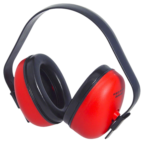 Radians DF0310HC Def-Guard Muff Polymer 23 dB Over the Head Black/Red Adult 1 Pair Radians DF0310HC Def-Guard Muff Polymer 23 dB Over the Head Black/Red Adult 1 Pair