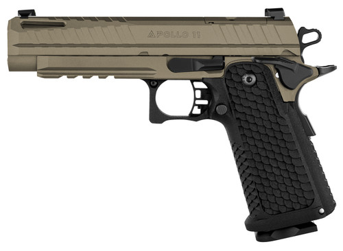 LFA APOLLO 11 FULL SIZE 9MM 5 17RD FDE/BLK OR LFA APOLLO 11 FULL SIZE 9MM 5 17RD FDE/BLK OR