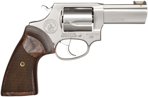 Taurus 2-605EX39 605 Executive Grade 357 Mag/38 Special +P 5rd 3" Polished Stainless Steel Barrel, Cylinder & Frame, Brass Rod Front/Fixed Rear Sights, Altamont Wood Grip, Includes Nanuk Case