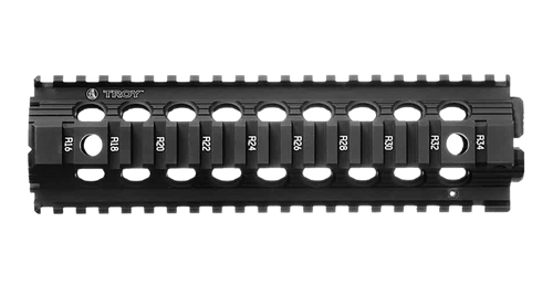 Troy Ind SRAIMRFD9BT00 Drop In Accessory Rail AR-15 Black Hardcoat Anodized Aluminum Troy Ind SRAIMRFD9BT00 Drop In Accessory Rail AR-15 Black Hardcoat Anodized Aluminum