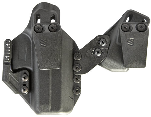 Blackhawk 416176BK Stache Premium Kit IWB Size 76 Black Polymer Belt Clip Compatible w/Glock 48 Ambidextrous Blackhawk 416176BK Stache Premium Kit IWB Size 76 Black Polymer Belt Clip Compatible w/Glock 48 Ambidextrous