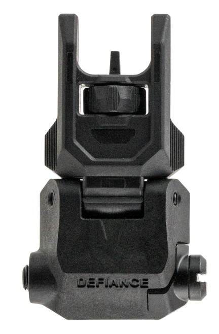 Kriss USA DAPFSBL00 Defiance Front Flip-Up Black AR-15 Low Profile Polymer Kriss USA DAPFSBL00 Defiance Front Flip-Up Black AR-15 Low Profile Polymer