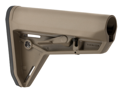 Magpul MAG347-FDE MOE SL Carbine Stock Flat Dark Earth Synthetic for AR-15, M16, M4 with Mil-Spec Tube (Tube Not Included) Magpul MAG347-FDE MOE SL Carbine Stock Flat Dark Earth Synthetic for AR-15, M16, M4 with Mil-Spec Tube (Tube Not Included)