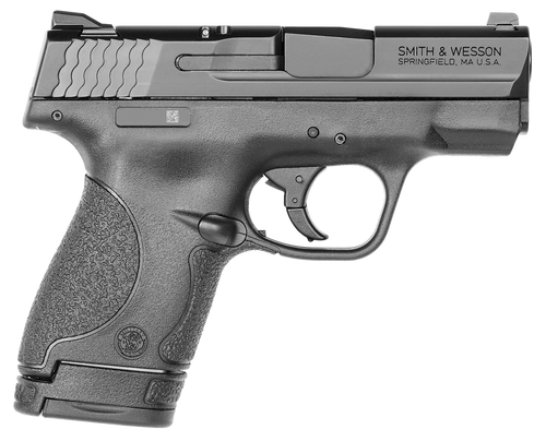 Smith & Wesson 187021 M&P Shield *CA Compliant Micro-Compact Frame 9mm Luger 7+1/8+1, 3.10" Black Armornite Stainless Steel Barrel & Serrated Slide, Black Polymer Frame & Grip, Smith & Wesson 187021 M&P Shield *CA Compliant Micro-Compact Frame 9mm Luger 7+1/8+1, 3.10" Black Armornite Stainless Steel Barrel & Serrated Slide, Black Polymer Frame & Grip,