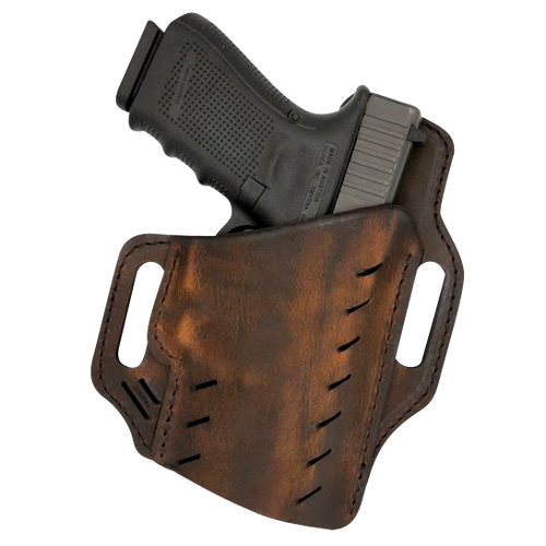 Versacarry G1BRN Guardian  OWB Size 1 Distressed Brown Leather Belt Slide Fits Beretta Px4 Storm Right Hand