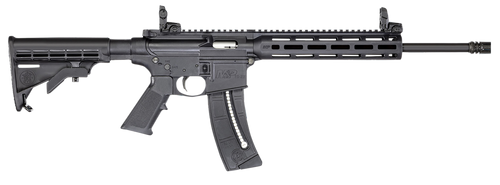 Smith & Wesson 14375 M&P15-22 Sport Bundle .22 LR 25+1 16.50" Black Threaded Barrel Polymer Receiver Black Handguard Grip Smith & Wesson 14375 M&P15-22 Sport Bundle .22 LR 25+1 16.50" Black Threaded Barrel Polymer Receiver Black Handguard Grip