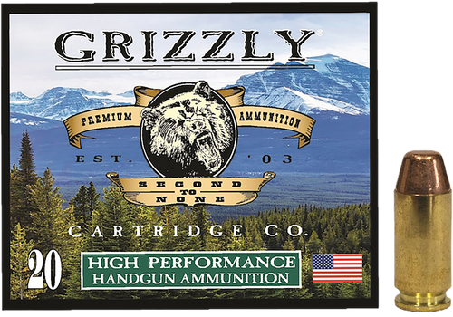 Grizzly Ammo GC40SW5   40S&W 200gr Full Metal Jacket Flat Point 20 Per Box/10 Case Grizzly Ammo GC40SW5   40S&W 200gr Full Metal Jacket Flat Point 20 Per Box/10 Case