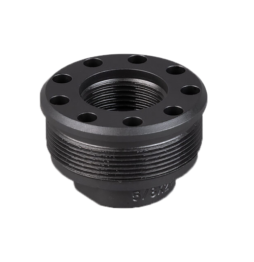 SilencerCo AC837 Alpha Direct Thread Mount Fits M18X1 Matte Black SilencerCo AC837 Alpha Direct Thread Mount Fits M18X1 Matte Black