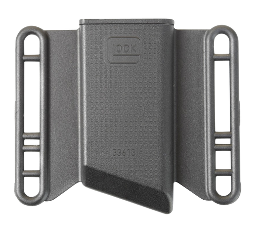 Glock MP033613 Mag Pouch  OWB Black Polymer, Belt Slide Mount Up To 2.25" Wide, Fits Glock 43 Magazines Only Glock MP033613 Mag Pouch  OWB Black Polymer, Belt Slide Mount Up To 2.25" Wide, Fits Glock 43 Magazines Only