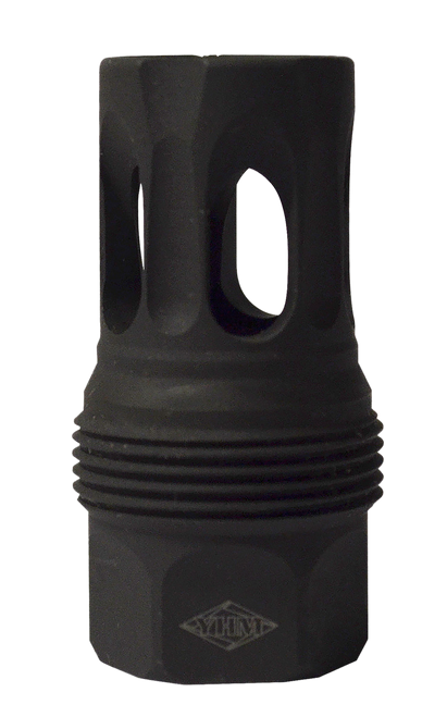 Yankee Hill 444532 sRx Q.D. Flash Hider Short Black Phosphate Steel with 5/8"-32 tpi for sRx Adapters