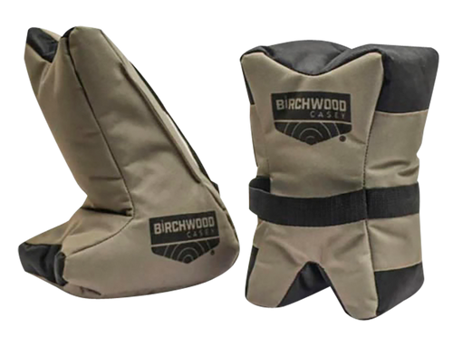 Birchwood Casey SRBCMBO Tactical Tac-Match Shooting Rest Prefilled Tan Nylon, 2-Pieces Designed For Tactical Rifles