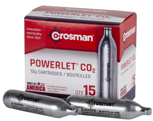 Crosman C2315 Powerlet CO2 12 Grams 15 Pack