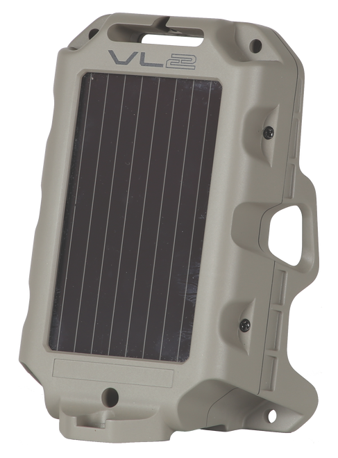 Wildgame Innovations WGILT0003 Moonshine Feeder Light Gray 100 yds Range Features PIR Motion Sensor