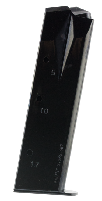 Mec-Gar MGRP8517B Standard  Blued Detachable 17rd 9mm Luger for Ruger P95/P85/P89/P93/P94 Mec-Gar MGRP8517B Standard  Blued Detachable 17rd 9mm Luger for Ruger P95/P85/P89/P93/P94