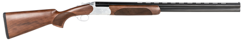 CZ-USA 06471 Redhead Premier 12 Gauge 3" 2rd 28" Gloss Black Chrome Barrel, Silver Satin Chrome Metal Finish, Turkish Walnut Stock Includes 5 Chokes