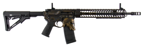 Spikes STR5610M2R Spartan Rifle  5.56x45mm NATO 16" No Magazine Bronze Cerakote Black 6 Position Magpul CTR Stock Spikes STR5610M2R Spartan Rifle  5.56x45mm NATO 16" No Magazine Bronze Cerakote Black 6 Position Magpul CTR Stock