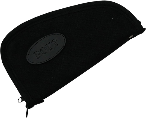 Boyt Harness PP41BLK Heart-Shaped Pistol Case Black Canvas Holds Handgun Boyt Harness PP41BLK Heart-Shaped Pistol Case Black Canvas Holds Handgun