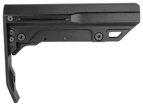 Mission First Tactical BMSMILMTLBL Battlelink Minimalist Mil-Spec Stock Black Aluminum for AR-15 Mil-Spec Buffer Tubes Mission First Tactical BMSMILMTLBL Battlelink Minimalist Mil-Spec Stock Black Aluminum for AR-15 Mil-Spec Buffer Tubes