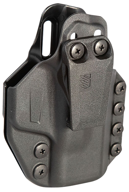 Blackhawk 416068BK Stache  IWB Size 68 Black Polymer Belt Clip Compatible w/Glock 43/43X Springfield Hellcat Ambidextrous Blackhawk 416068BK Stache  IWB Size 68 Black Polymer Belt Clip Compatible w/Glock 43/43X Springfield Hellcat Ambidextrous