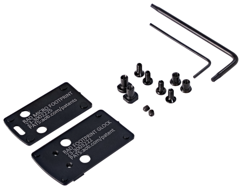 Crimson Trace 013000186 CT RAD Mounting Kit CT RAD Footprint/Dovetail, Compatible w/Glock 42/43/48