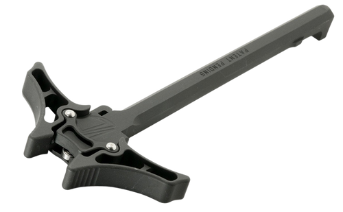 TIMBER CREEK OUTDOOR INC EAMBICHBL Enforcer Ambidextrous Charging Handle AR-Platform Black Hardcoat Anodized Aluminum TIMBER CREEK OUTDOOR INC EAMBICHBL Enforcer Ambidextrous Charging Handle AR-Platform Black Hardcoat Anodized Aluminum