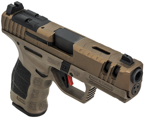 SAR USA SAR9CG3BR SAR9 C Gen3 Compact Frame 9mm Luger 15+1 4" Black Steel Barrel, Bronze Steel Optic Ready/Ported/Serrated Slide, Bronze Polymer Frame w/Picatinny Rail, Interchangeable Backstrap Grip SAR USA SAR9CG3BR SAR9 C Gen3 Compact Frame 9mm Luger 15+1 4" Black Steel Barrel, Bronze Steel Optic Ready/Ported/Serrated Slide, Bronze Polymer Frame w/Picatinny Rail, Interchangeable Backstrap Grip