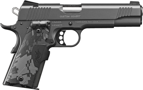 Kimber Mfg.,inc 3000235 Custom  45 ACP 7+1 5" Stainless Front Serrations Charcoal Gray/KimPro II Slide Charcoal Gray/KimPro II Crimson Trace Urban Camouflage Grip Kimber Mfg.,inc 3000235 Custom  45 ACP 7+1 5" Stainless Front Serrations Charcoal Gray/KimPro II Slide Charcoal Gray/KimPro II Crimson Trace Urban Camouflage Grip