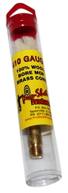 Pro-Shot MP410 Bore Mop  .410 Gauge Shotgun #5/16-27 Thread Cotton 1.75" Long Pro-Shot MP410 Bore Mop  .410 Gauge Shotgun #5/16-27 Thread Cotton 1.75" Long