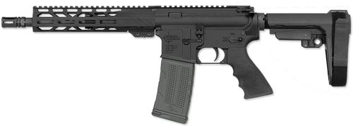 Rock River Arms BLK2142 LAR-15M RRAGE 300 AAC Blackout 30+1 10.50" Black Threaded Barrel, M-LOK Handguard, Black Aluminum Picatinny Rail Receiver, Black Polymer SB Tactical SBA3 Brace, Black A2 Grip