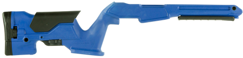 Archangel AAP1022BB Precision Stock  Bullseye Blue Synthetic Fixed with Adjustable Cheek Riser for Ruger 10/22 Ambidextrous Hand Archangel AAP1022BB Precision Stock  Bullseye Blue Synthetic Fixed with Adjustable Cheek Riser for Ruger 10/22 Ambidextrous Hand