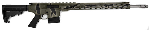 GLFA AR-10 243WIN 24 PURSUIT GRN CAMO/SS 5RD GLFA AR-10 243WIN 24 PURSUIT GRN CAMO/SS 5RD