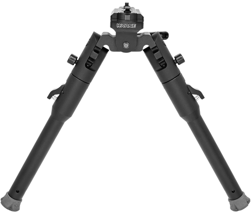 Warne 7914M Skyline Lite Bipod  Folding Black Aluminum/Steel Warne 7914M Skyline Lite Bipod  Folding Black Aluminum/Steel