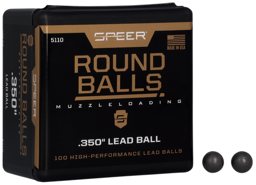 Speer 5110 Lead Balls  36Cal Lead Ball 64gr 100 Per Box/5 Case Speer 5110 Lead Balls  36Cal Lead Ball 64gr 100 Per Box/5 Case