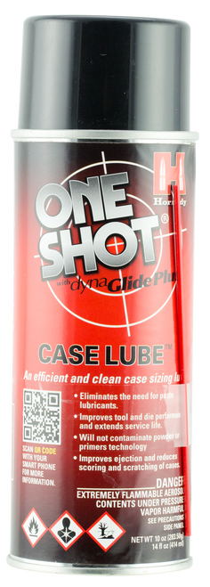 Hornady 99913 One Shot Case Lube Cleans Lubricates Prevents Rust & Corrosion 10 oz Aerosol Hornady 99913 One Shot Case Lube Cleans Lubricates Prevents Rust & Corrosion 10 oz Aerosol
