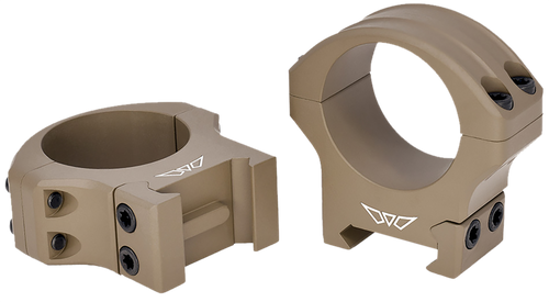 Warne 8501DE HyperLite  Dark Earth Cerakote MagnaFusion Alloy 1" Tube Maxima/Weaver/Picatinny